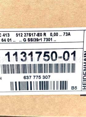 ROC413 512 27S17-E0 ID631694-01/1131750-01海德汉原装编码器