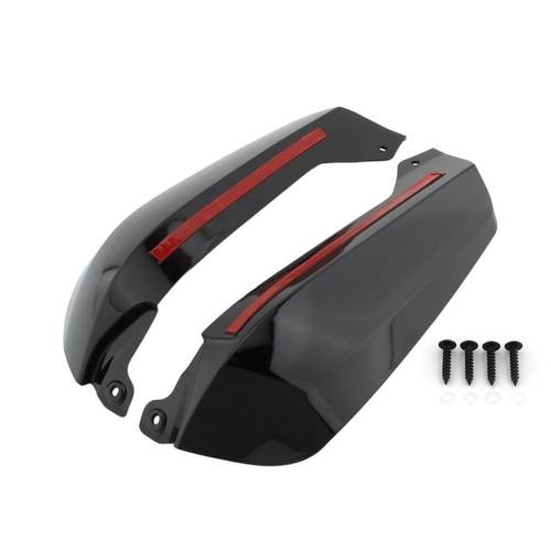 适用20-24款NMAX155改装腿部挡风 NMAX腿风挡 护腿小风挡PC板