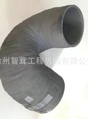 徐工LW500FV/KV 600FV装载机增压器空滤总成进气胶管 连接弯管