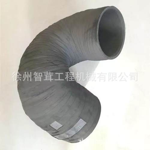 徐工LW500FV/KV 600FV装载机增压器空滤总成进气胶管 连接弯管