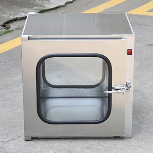 不锈钢传递窗紫外线消毒机械洁净互锁传递窗传递柜实验室无尘车间