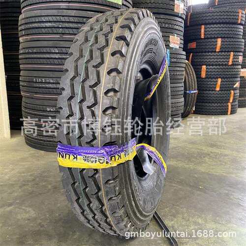 KUNLUN 900R20货车卡车全钢真空轮胎1000 1100R20 KT865花纹