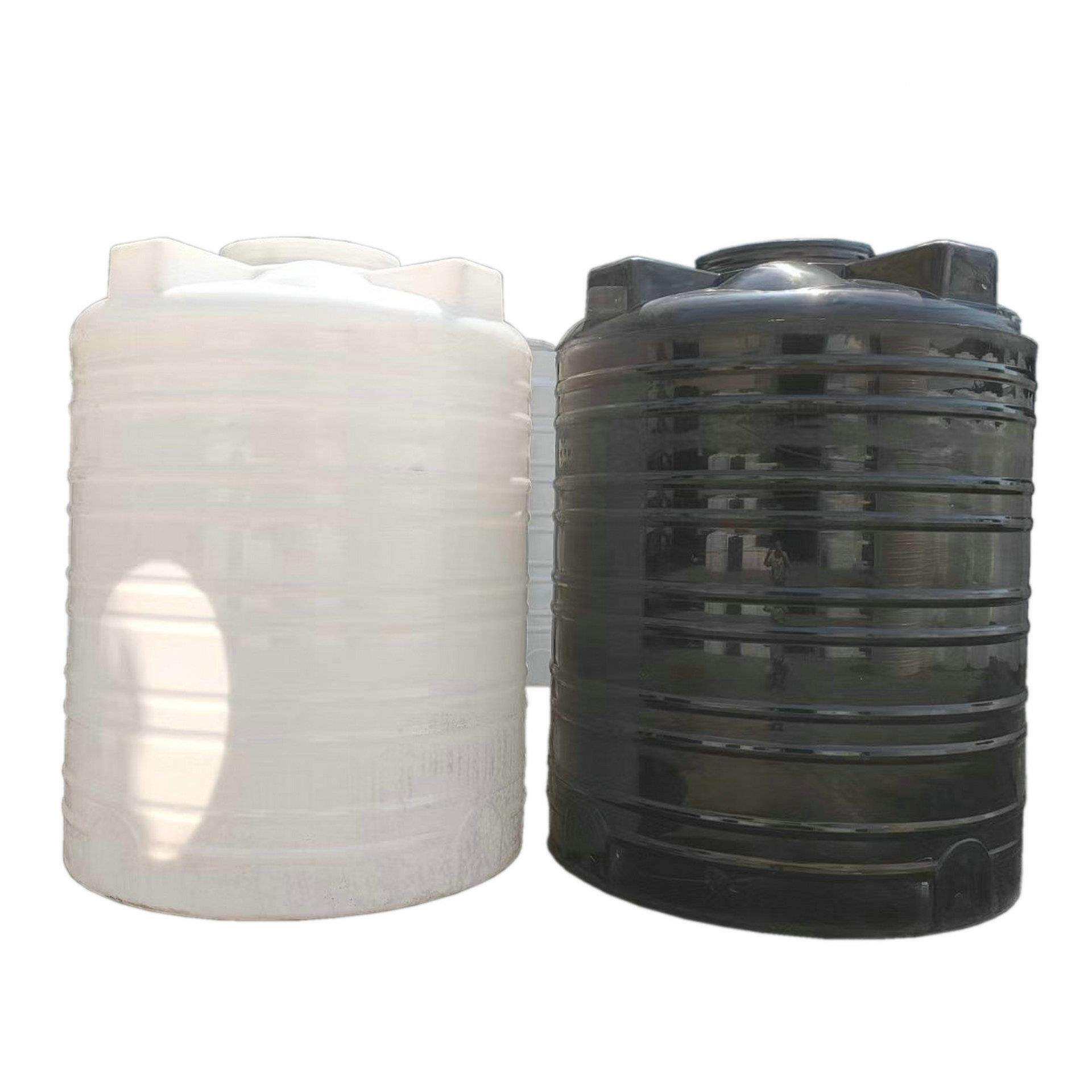 0.3吨塑料水塔300L化工液体储存罐家用室外晒水立式桶500升蓄水桶