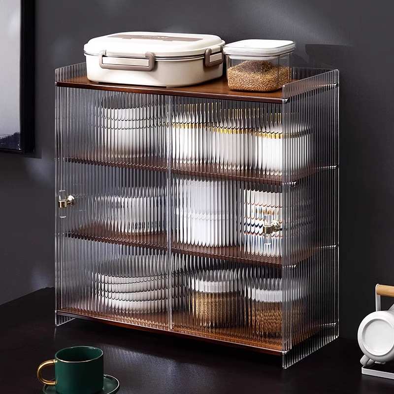 厨房台面调料架子收纳置物架用品整理架分层多功能置物柜橱柜神器