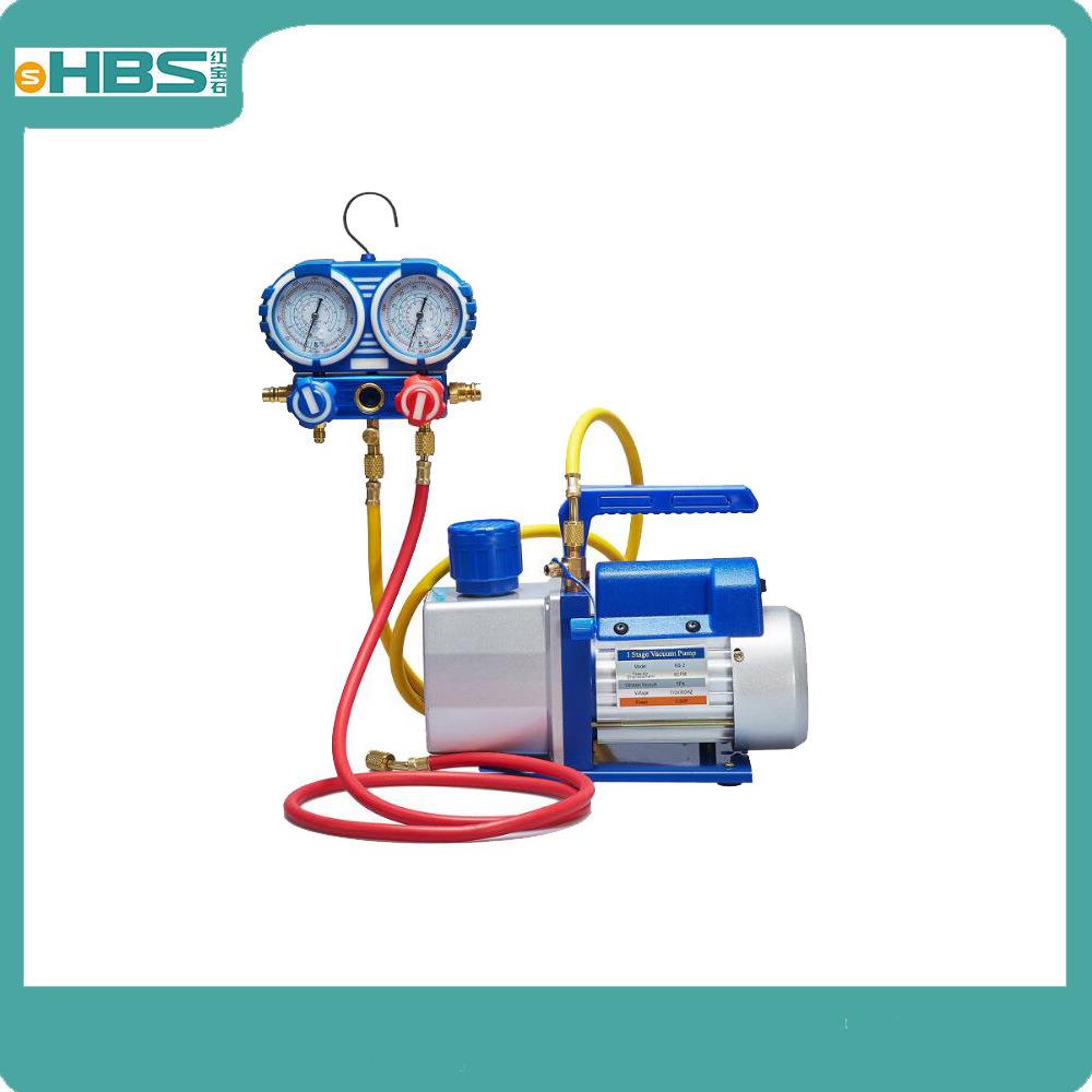 电动汽车真空泵3CFM/高真空度/真空贴合机 工业制冷真空泵组套装