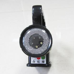 铁新铁路5型信号灯 铁路工务白红黄白红绿三色手提信号灯信号防护