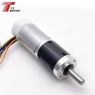 厂家供应24mm直流无刷减速电机带增量型编码器12V无刷减速马达