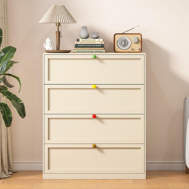 铁艺五斗柜卧室储物柜客厅家用边柜现代简约钢制收纳置物柜抽屉柜