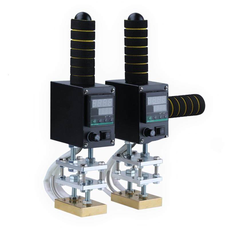 WT-90SC手持式烙印机双手柄烫印木头logo皮革椰子果皮面包烫标机