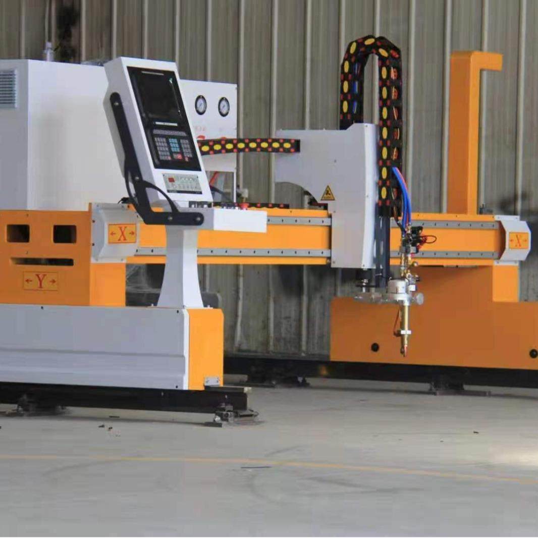 等离子切割机企业龙门等离子火焰切割机出口火焰两用钢板切割