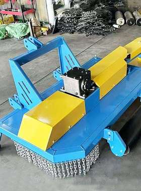 后置避障式除草机果林茶树除草打草四轮拖拉机带多盘避障式除草机