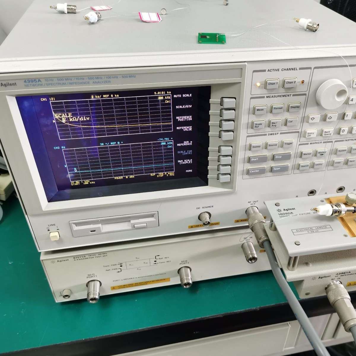 租售安捷伦4395A Agilent 4395A 网络/频谱/阻抗分析仪 三合一