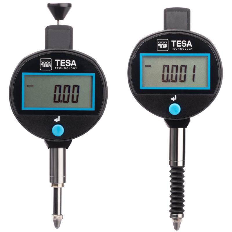 瑞士TESA数字比较仪0-12.5/0.001mm数显百分表小型数显千分表