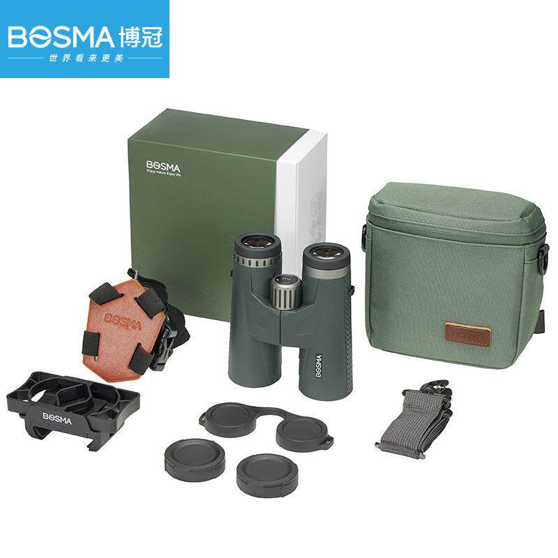 BOSMA博冠高倍平场ED望远镜青龙8X42 青龙10X42 户外登山观察用