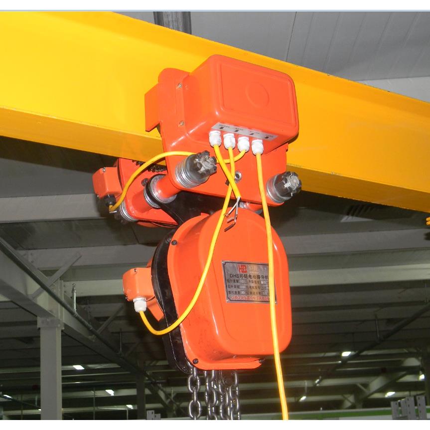 环链葫芦跑车电动葫芦行走小车轨道工字钢电动单轨吊车1T2T3T5T