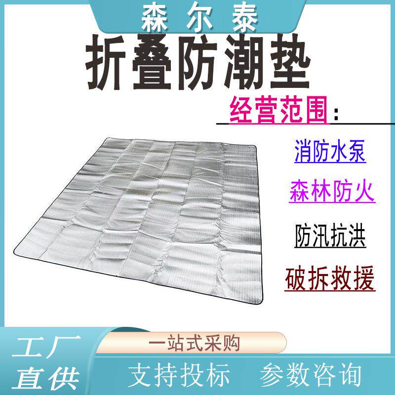 户外折叠式地垫便携式铝箔防潮垫双面铝膜加厚防水露营野餐垫