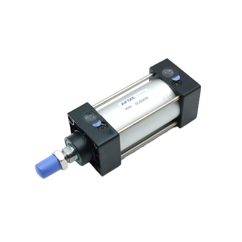 拉杆标准磁性气缸小型气动SC32 SC40X25X50X75X100X125X150