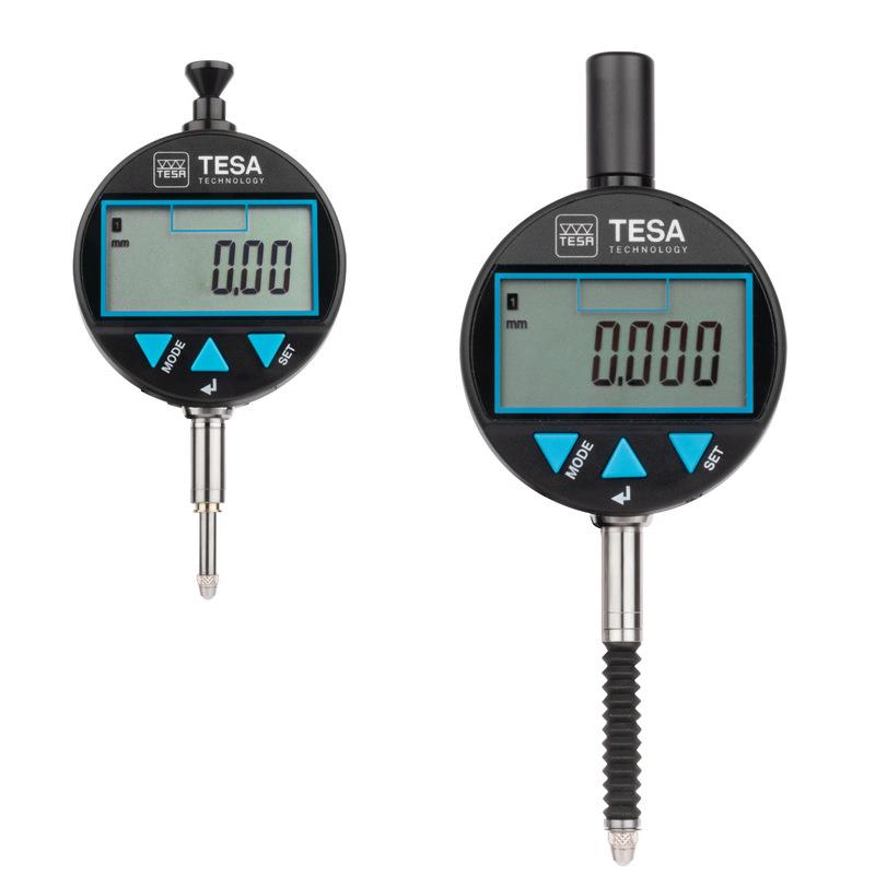 瑞士TESA数显百分表0-12/0.01mm电子数显千分尺IP67防水01930301
