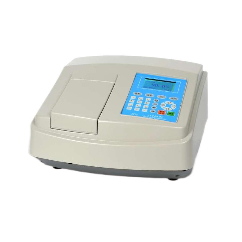 723S可见分光光度计 荧光 紫外波长范围320-1100nm 带宽2nm