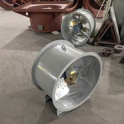 CDZ-6.3低噪音轴流风机  固定式管道风机 BT4电机防爆18250m3/h