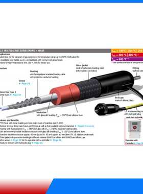 供应德国winkler加热分析管WAKG+WAKS系列