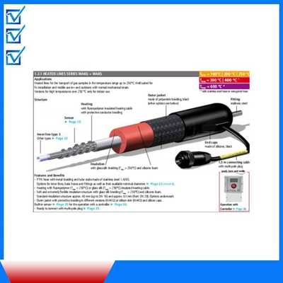 供应德国winkler加热分析管WAKG+WAKS系列