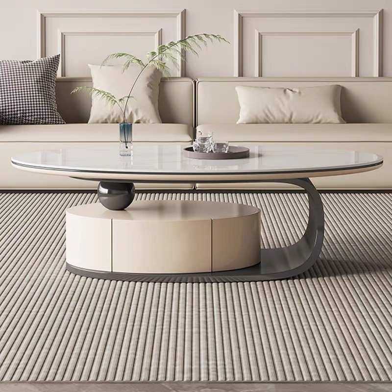 岩板轻奢茶几现代极简家用储物意式  客厅设计师椭圆形茶几桌新款,农机/农具/农膜,其它农用工具,淘宝优惠券,粉丝福利购,淘宝优惠卷