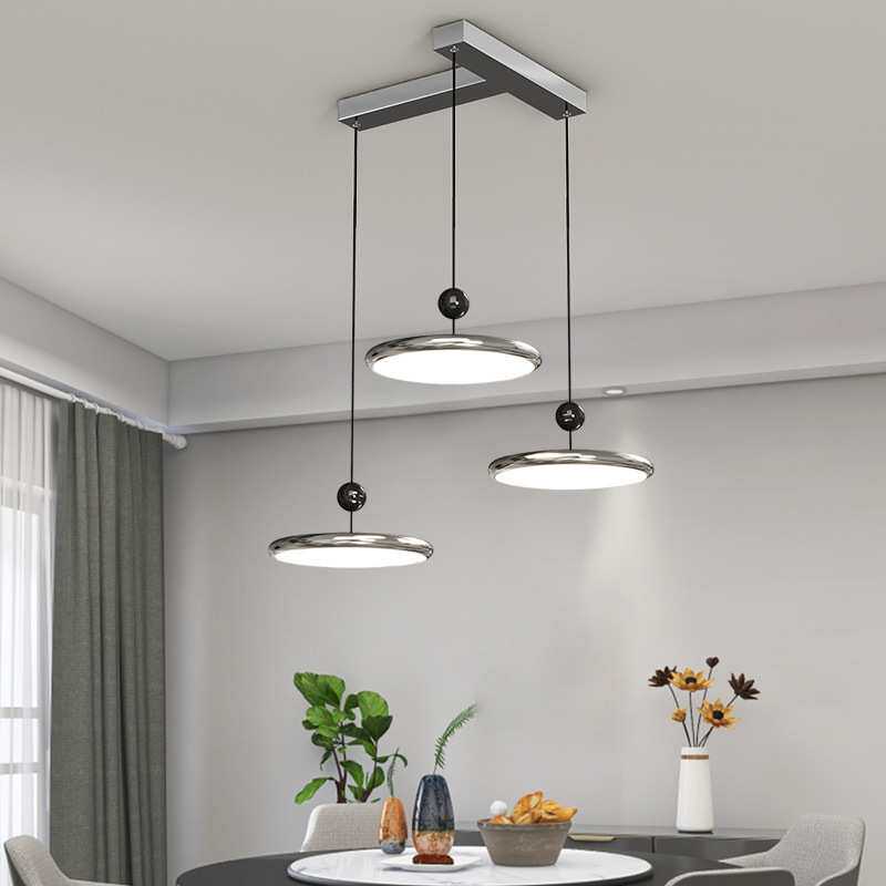 北欧风简约复古飞碟餐桌吊灯卧室书房吧台餐厅咖啡厅吊灯灯具灯饰