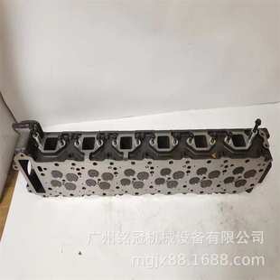 挖掘机配件 6M60发动机缸盖总成 加藤HD1430V HD1430R5