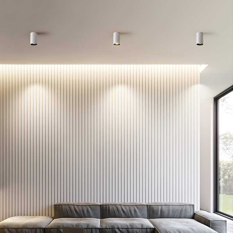 圆形明装射灯led筒灯可调角度吸顶防眩家用创意阳台客厅无主灯,模玩/动漫/周边/娃圈三坑/桌游,模型制作工具/辅料耗材,淘宝优惠券,粉丝福利购,淘宝优惠卷