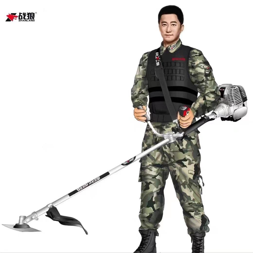 格致战狼E40-5B二冲程割草机G139-1四冲程背负式割灌机农业除草机