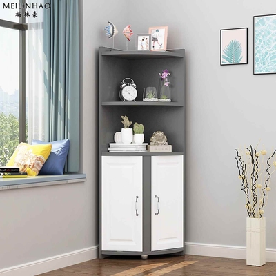 角柜置物架圆弧转角柜角落柜墙角三角形扇形半圆客厅卧室书柜书架