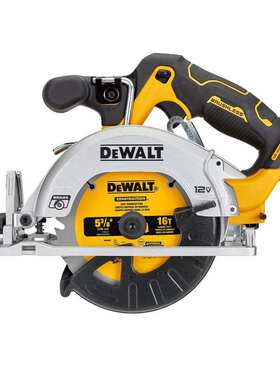 得伟DEWALT无刷锂电12v充电式电圆锯DCS512切割机木工手提锯