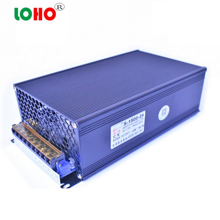 0~24V60A开关电源 24V1500W变压器24V25V26V28V1500W工控设备电源