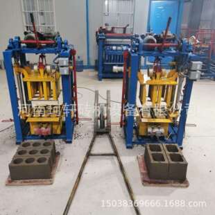 畅销款空心水泥制砖机震动成型混凝土砌块砖机 砖型可选免烧砖机