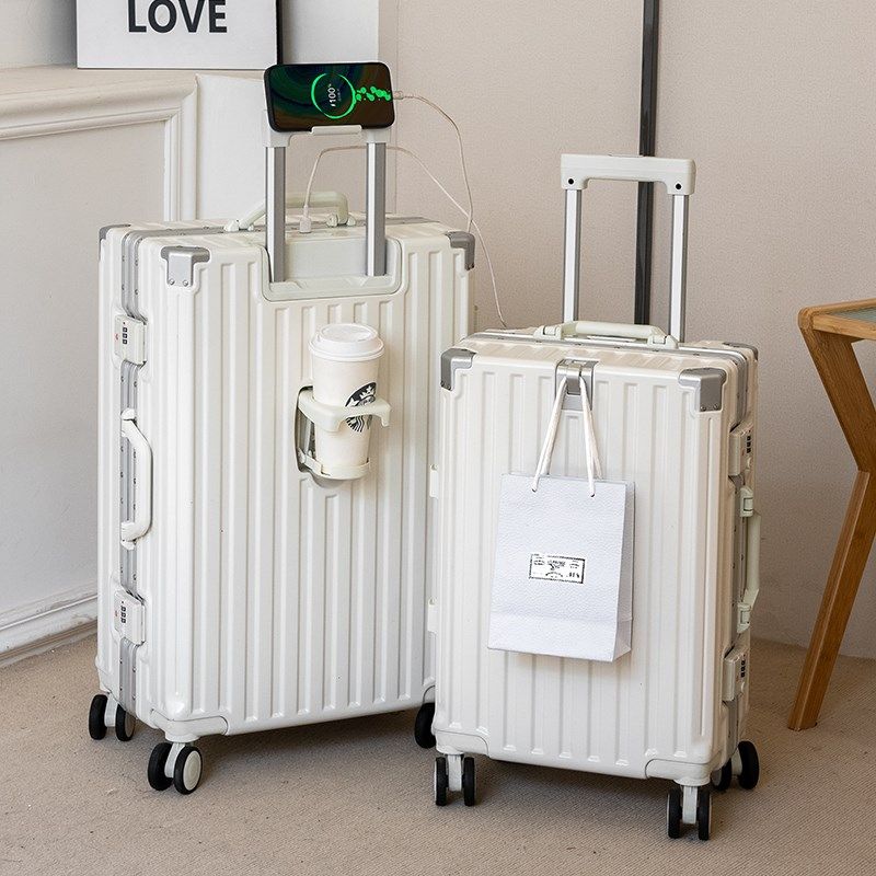 多功能铝框行李箱万向轮皮箱结实拉杆箱24寸男女旅行箱20登机箱子,箱包皮具/热销女包/男包,旅行箱,淘宝优惠券,粉丝福利购,淘宝优惠卷