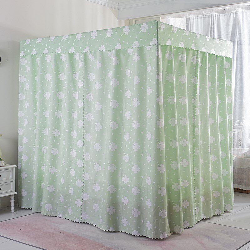 遮光帘家用双人床床幔隔断帘遮光布卧室单人床防尘挡风布帘全包围,床上用品,床幔,淘宝优惠券,粉丝福利购,淘宝优惠卷