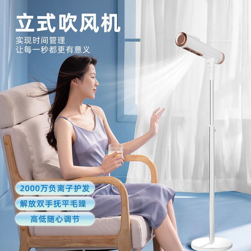 全自动干发器吹风机家q用不伤发女士吹风筒吹头发立式大功率懒人