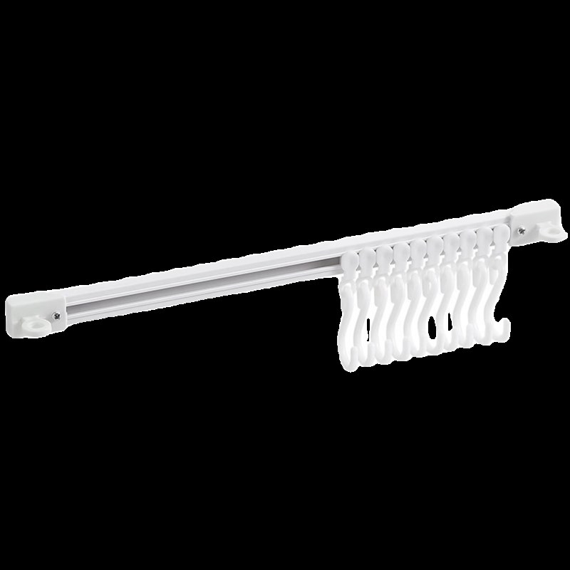 滑动轨道挂钩厨房免打孔勺子铲子厨具收纳架