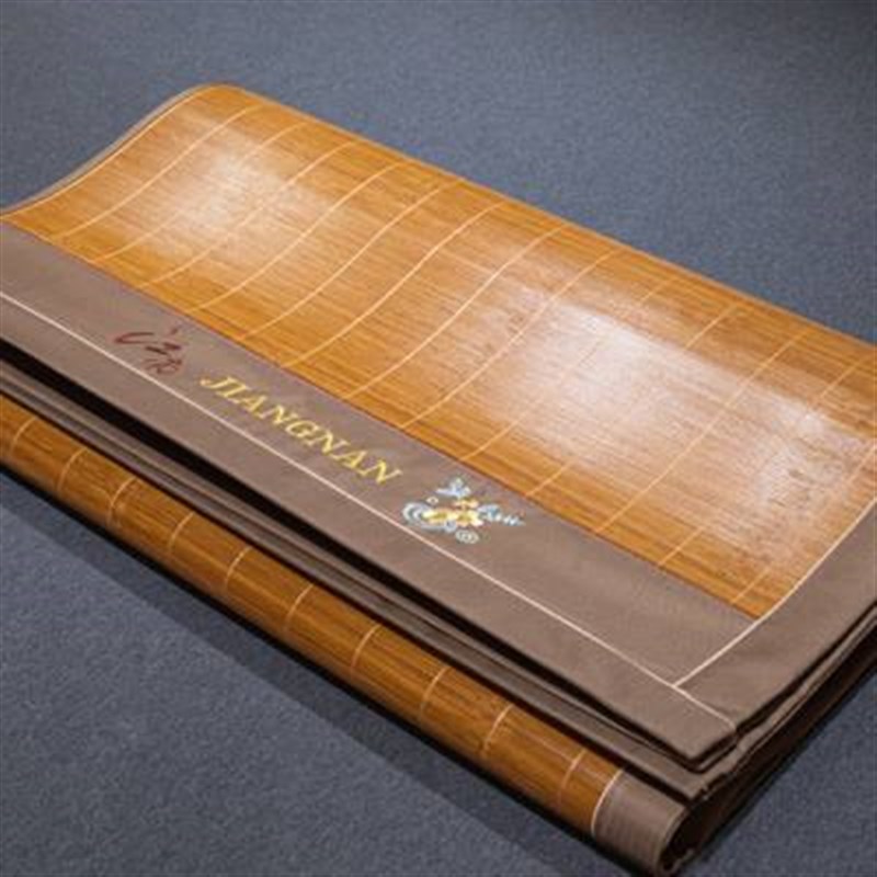 新款新款欣梦吉竹席15床定做藤草18m定制凉席双面135折叠夏季12米