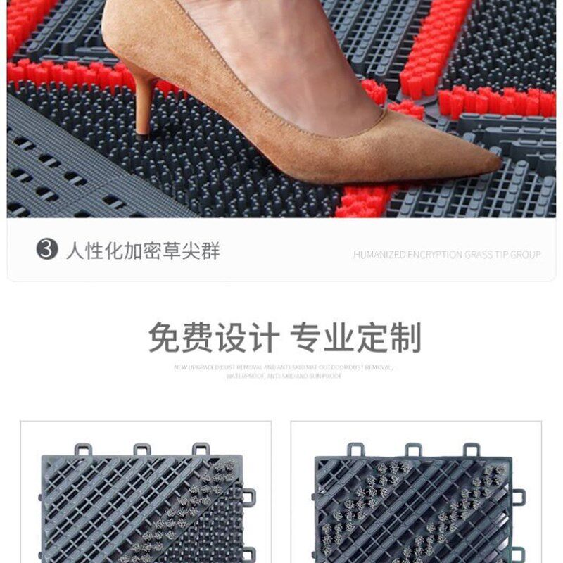 酒店商场铝合f金地垫门垫进门除尘防尘地毯防滑垫镶嵌入式刮泥门