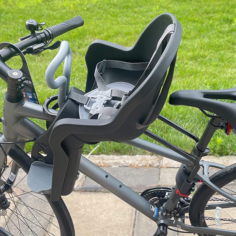 宝骑折叠车山地车自行车儿童坐椅 宝宝自行车电动车座椅前置快拆