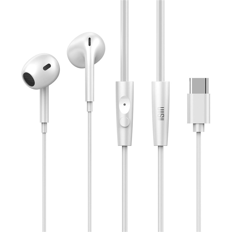 UiiSii云仕S4C耳机有线控半入耳式重低音高音质降噪耳麦typec接口