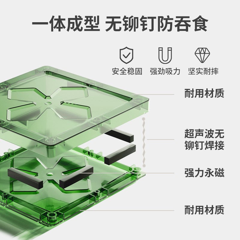酷汇彩窗磁力片积木拼q装儿童益智玩具男女孩拼图磁铁磁性启蒙礼