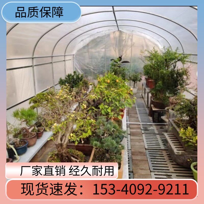 防水保温花棚暖房楼顶庭院简x易家用温室花房大棚骨架钢管多肉遮