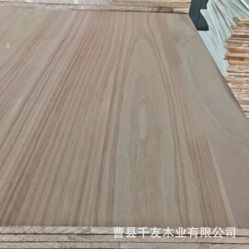 供应各种实木木板 泡桐木拼板可漂白碳化九厘板跆拳道木板