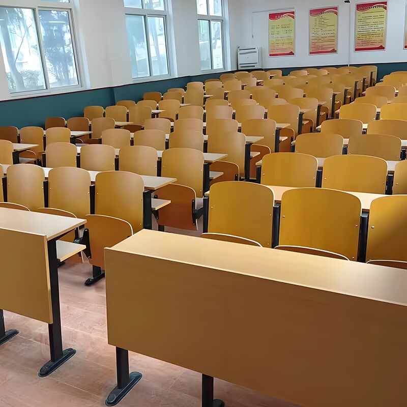 学校阶梯教e室排椅连体桌椅会议室报告厅座椅多媒体固定凳子