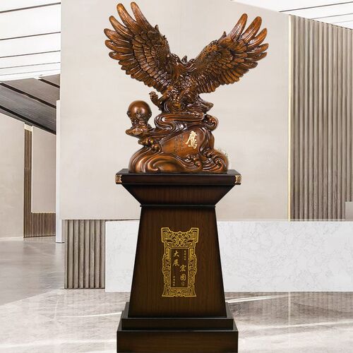 老鹰摆件酒店开业礼物公司乔迁礼品大展宏图办P公室招财落地装饰