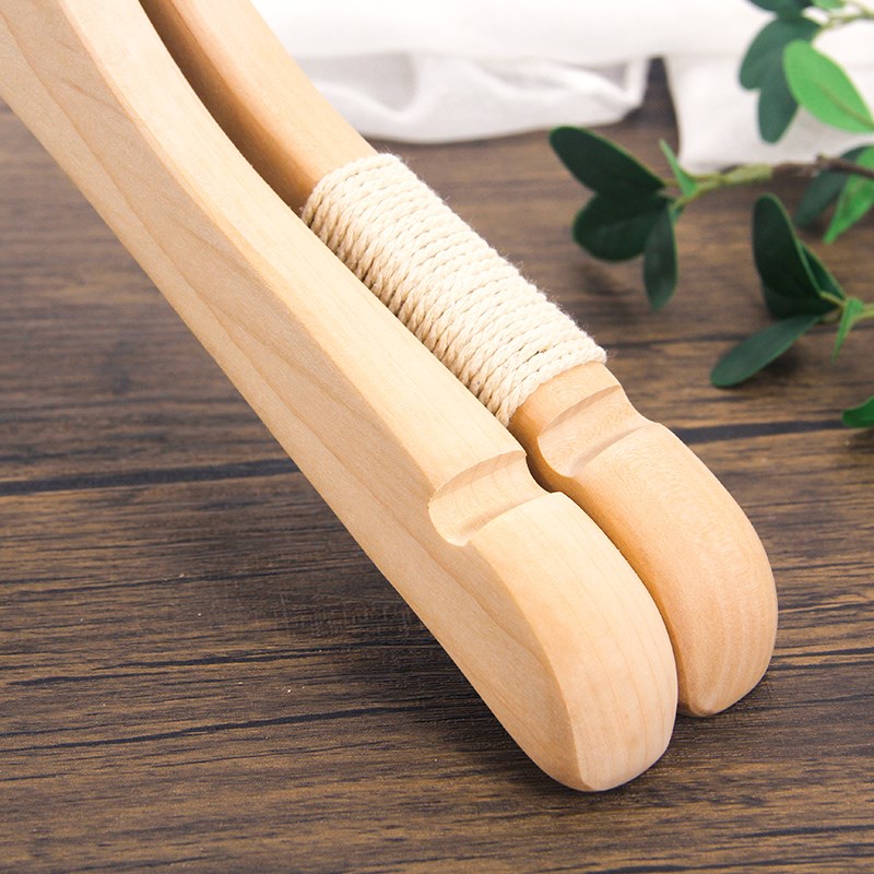 服装店实木质无痕防滑衣架原木衣柜无漆衣撑裤架logo定制夹子