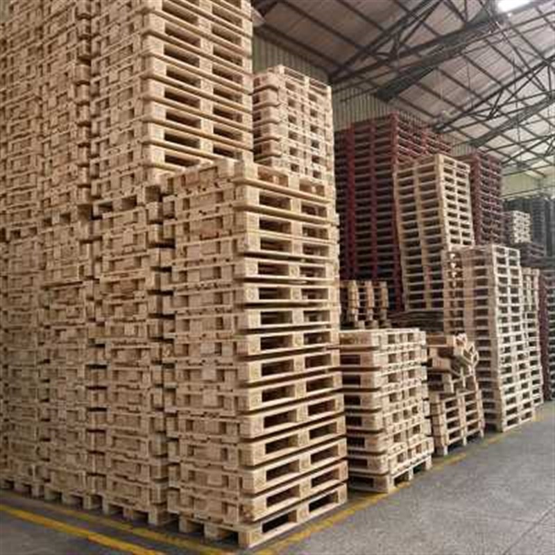 叉车松木厂促重货板品熏松木货运板库蒸卡木立体  栈货架托盘卡板